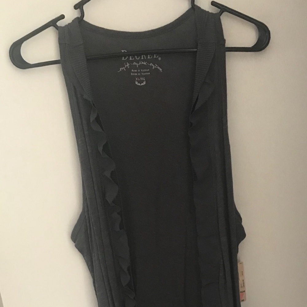 Grey vest